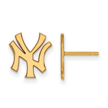SS w/GP MLB  New York Yankees Small NY Alternate Post Earrings - £58.77 GBP