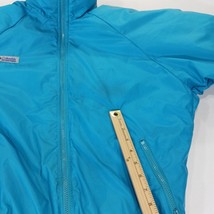 Columbia SL5750 Women’s Large Teal/Purple Reversible Nylon Insulated Ski Jacket image 7