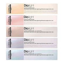 Loreal DiaLIGHT Acidic Demi-Permanent Hair Color (New Pearl Boxes ~ 1.7 oz.! - £6.74 GBP+