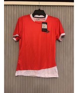 Womens Training SS Tee LOTTO Italian Sport Design Size M Ships N 24h - $27.14 CAD