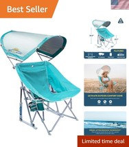 Waterside Pod Rocker with Adjustable Sunshade - Ultimate Outdoor Comfort - $134.99