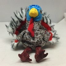 Ty Original Beanie Baby Lurkey Turkey Gray Blue Plush Stuffed Animal W Tag 2000 - $19.99