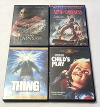 Texas Chainsaw 2012, The Thing, Child&#39;s Play &amp; Army Of Darkness DVD - £12.64 GBP