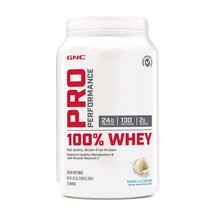 GNC Pro Performance 100% Whey Protein Powder - Vanilla Cream, 25 Servings, Suppo - £50.57 GBP