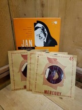 Jan August-Piano Rhythm Mercury Records 3 x Vinyl 7&quot;, 45 RPM Album 1950 Jazz Pop - £15.03 GBP