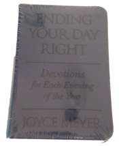 Faux Leather Devotional Book Ending Each Day of the Year Right Evening E... - $16.30