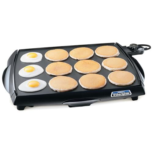 Presto 07046 Tilt 'n Drain Big Griddle Cool-Touch Electric Griddle Item image 2