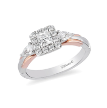 Enchanted Disney Handmade Fine Jewelry 1 CTTW Diamond Snow White Engagement Ring - £57.72 GBP