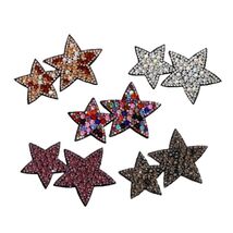 Minason Crystal Star Rhinestone Sew-On Patches Mix Color 2.6x1.57in 5Pc - $68.80 Minason Crystal Star Rhinestone Sew-On Patches Mix Color 2.6x1.57in 5Pc - $68.80 MXN