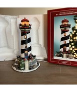 Illuminated Spiral Lighthouse The Village Collection by St. Nicholas Squ... - $67.90 CAD