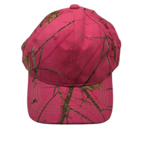 Signatures Woman&#39;s Baseball Adjustable Style hat cap camo branches pink ... - $10.37