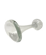 VTG Swedish Mod Clear Art Glass Bud Vase Bone Swung Hand Blown Aseda Co ... - £18.99 GBP