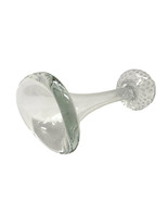 VTG Swedish Mod Clear Art Glass Bud Vase Bone Swung Hand Blown Aseda Co ... - $33.45 CAD