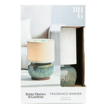 Better Homes &amp; Gardens Mini Lamp Fragrance Wax Melt Blue Green Cream Sha... - $36.35