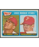 1965 Topps Card 107 Phillies Rookie Stars Corrales Shockley 800 DPI Scan... - $6.64