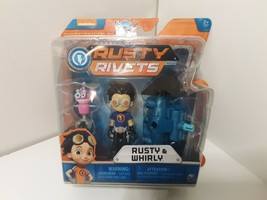 Nickelodeon Rusty Rivets Rusty &amp; Whirly Action Figure Brand New Factory Sealed - £13.91 GBP