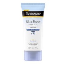 Neutrogena Ultra Sheer Dry-Touch Sunscreen Lotion, Broad Spectrum SPF 70 UVA/UVB - $30.99