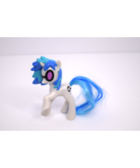 My Little Pony G4 2014 DJ PON Figure Blue Hair Tail McDonald&#39;s Happy Mea... - $7.91