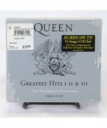 Queen Greatest Hits I II &amp; III The Platinum Collection 3 CD’s BOX SET NEW - £25.81 GBP