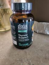 Gaia Herbs Thyroid Support 60 Vegan Liquid Phyto-Caps Exp 06/28 - $29.00
