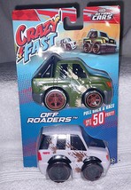 Little Tikes Crazy Fast My First Cars OFF ROADERS Pull Back &amp; Race Go New - $163.02 MXN