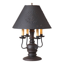 Cedar Creek Lamp in Americana Black with Shade - £345.32 GBP