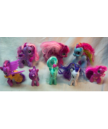 My Little Pony 8 PONIES MIXED CHARACTERS TOY FIGURES LOT Star Song Magic... - $27.08 CAD