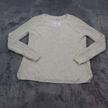 Faded Glory Sweater Womens XL Tusk Shimmer Chunky Knitted Pullover Top - £17.99 GBP
