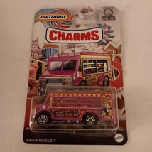 Matchbox 2024 #4/6 Candy Series Charms Bubblegum Pink Chow Mobile HVV79  - $11.99