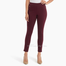 NWT Women&#39;s Nine West Jeans Heidi Yoga Stretch Pull On Skinny Pant Red S... - $39.99