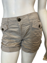 Vanilla Star Tan  Stretch Cuffed Shorts Size 7 - $9.49
