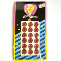 Vintage Stick On Fashion Gem Stones Rhinestones 80s 90s Bling Retro - £9.55 GBP