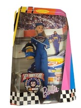 1998 Mattel Collector Edition 50th Anniversary Nascar Barbie 20442 - £10.56 GBP
