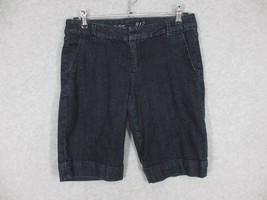 The Limited Denim Women&#39;s 917 Jean Shorts Dark Wash Low Rise Size 8 - £7.28 GBP