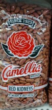 CAMELLIA DRY BEANS RED KIDNEYS - BIG BAG OF 4 lb - FREE SHIPPING - £23.75 GBP