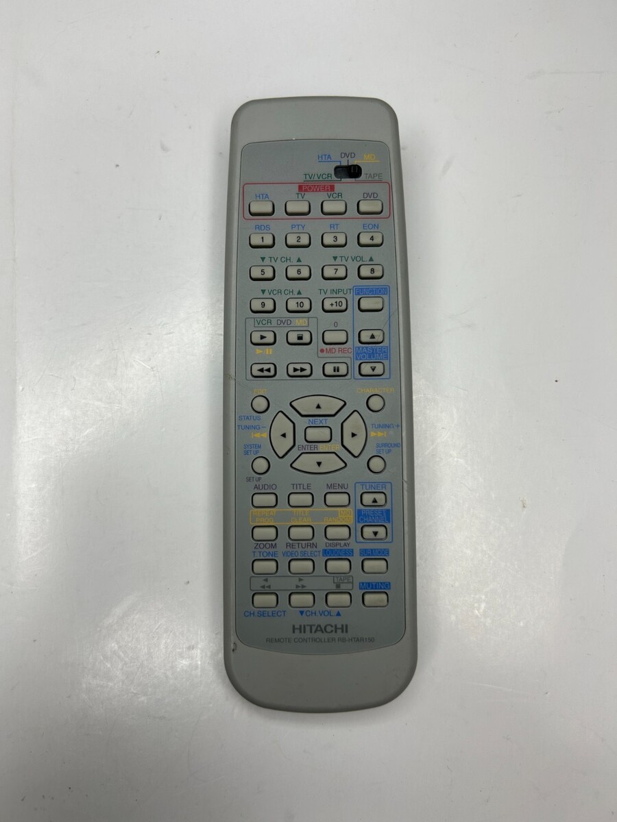 Hitachi R700 Hitachi RB-HTAR150 Primary Remote Control OEM for Mini Component System ...