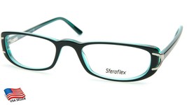 New Sferoflex 1550 C568 Green On Transparent Eyeglasses Glasses 53-20-140 B30mm - £30.27 GBP
