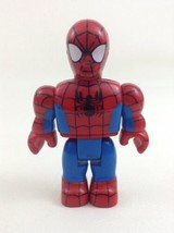 Spider Man Minifigure Mega Bloks Building Toy Marvel 3.5&quot; Action Figure ... - £11.80 GBP