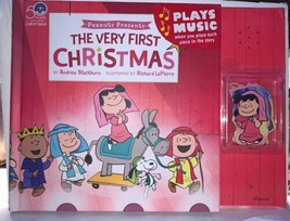 Peanuts The Very First Christmas Interactive Music Singing Book Hallmark Snoopy - £19.35 GBP