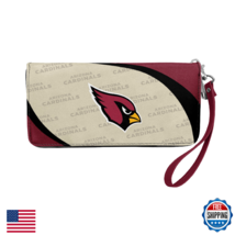 Littlearth NFL Arizona Cardinals Curve Zip Organizer Wallet 8"x4"x1" - $35.82