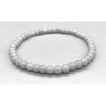 4mm Angelite stretch bracelet - $12.10 CAD