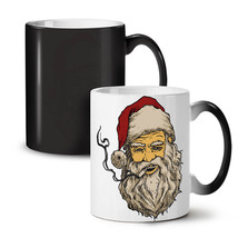 Joint Smoking Santa NEW Colour Changing Tea Coffee Mug 11 oz | Wellcoda - £17.17 GBP