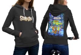 Scooby-Doo High-Quality Women&#39;s Black Hoodie - £27.96 GBP