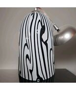 Art Glass Pendant Lamp Hand Blown Black Murrina Hanging Light Fixture Ve... - $1,411.18