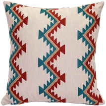 Tulum Coast Embroidered Throw Pillow 20x20, Complete with Pillow Insert - £49.73 GBP