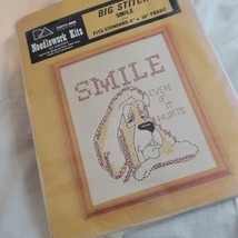 Basset Hound Pattty Ann Creations Needlework Kits Open Package READ 8x10 - £7.37 GBP