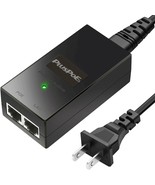 PoE Injector 48V Power Over Ethernet Adapter 10 100Mbps IEEE802.3af at C... - $28.07