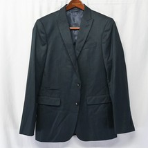 J Ferrar 40L Navy Blue Peak Lapel Slim Fit 2 Btn Blazer Suit Jacket Spor... - £15.62 GBP
