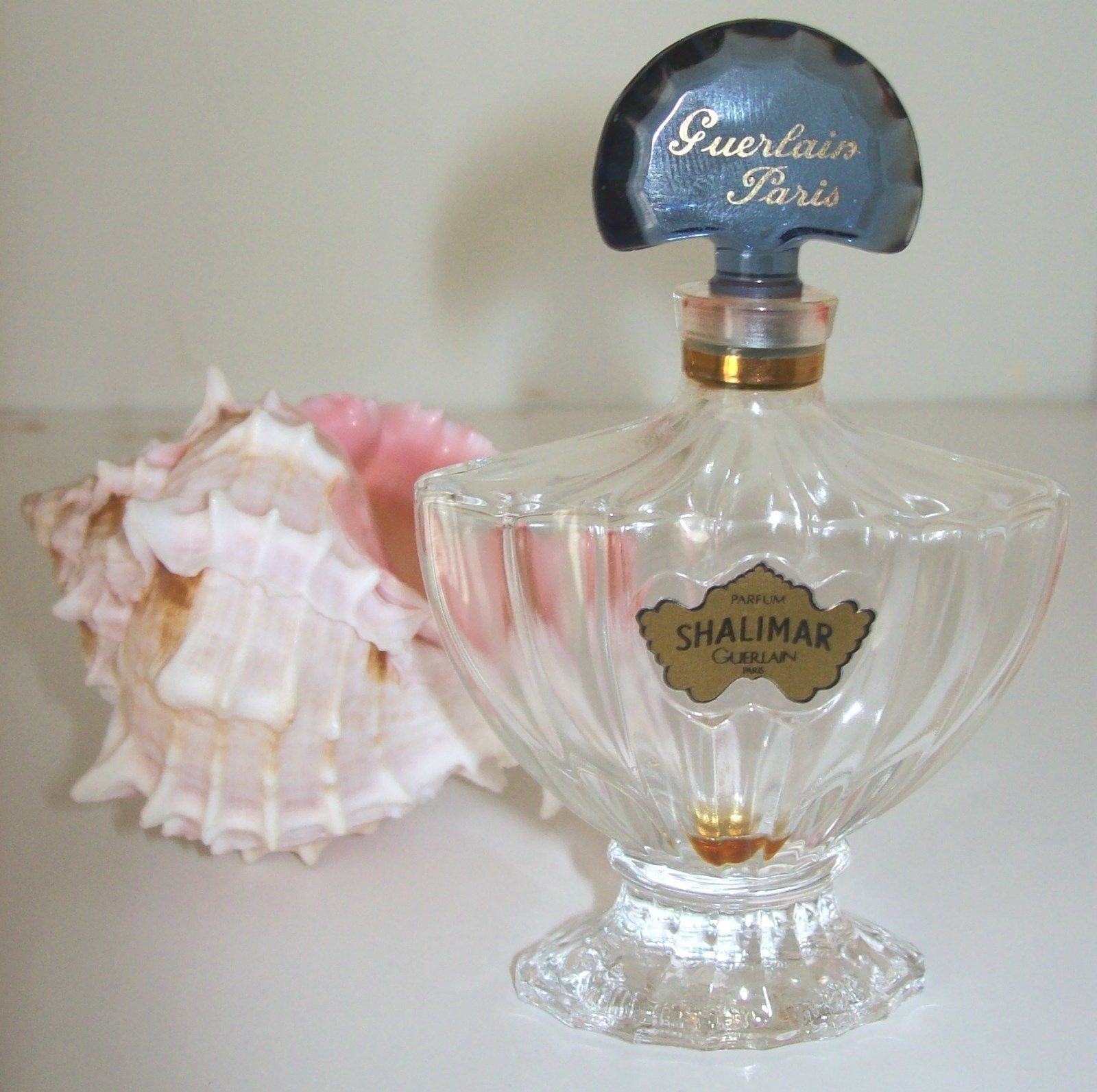 Vintage Guerlain SHALIMAR Perfume Bottle~3.5" Tall~Very Collectible~MINT - $33.74