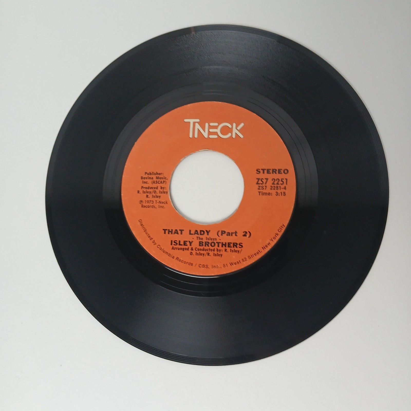 Isley Brothers – That Lady Part 1 & 2 45 rpm record ZS7 2251 Item image 4
